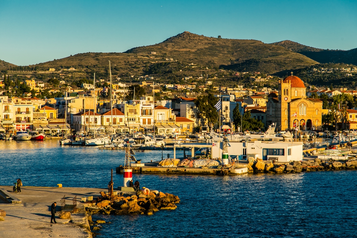 Grecka Wyspa Aegina