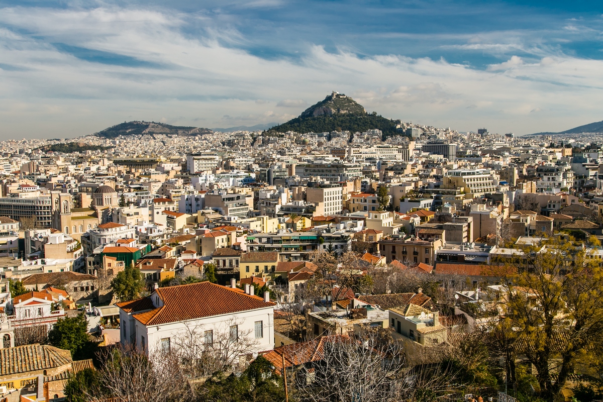 Anafiotika - najmniejsza dzielnica Aten