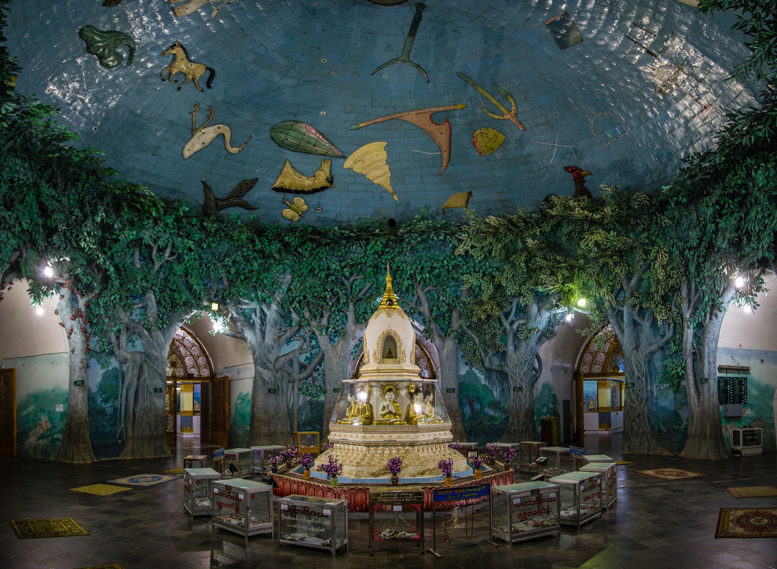 Myanmar Yangon Maha Wizaya Pagoda 01