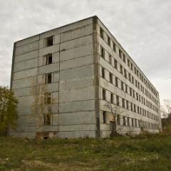Opuszczone miasto Kłomino
